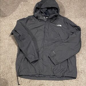 The North Face Men's Charcoal Windbreaker